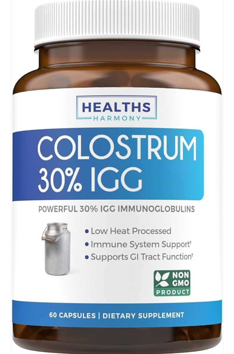 Salud y Equipamiento Médico - Calostro 1000 Mg - 60 Cápsulas 0