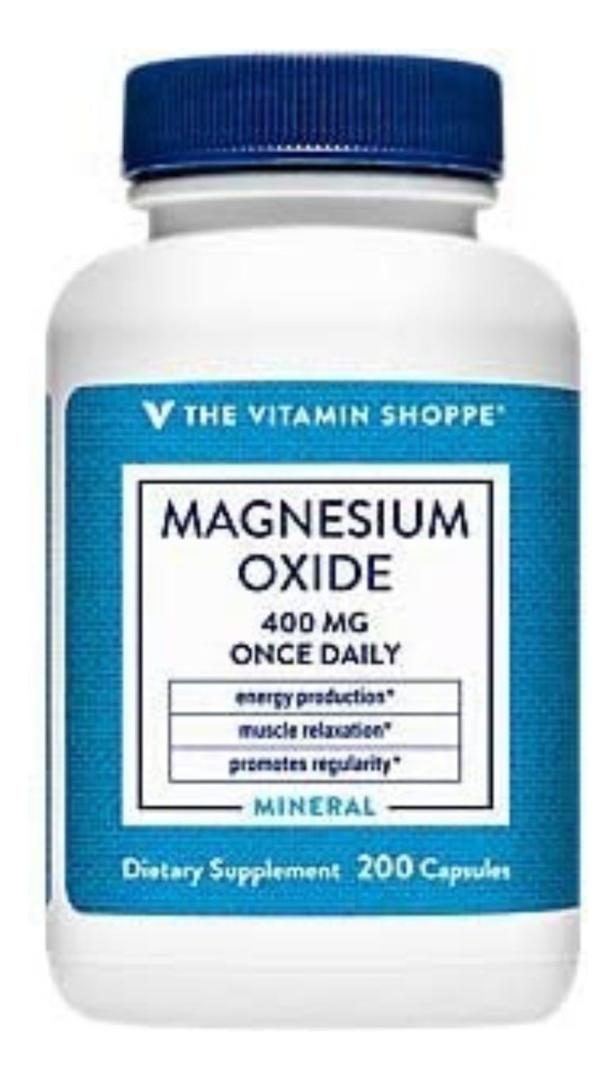 Salud y Equipamiento Médico - Magnesium Oxido 400 mg The Vital