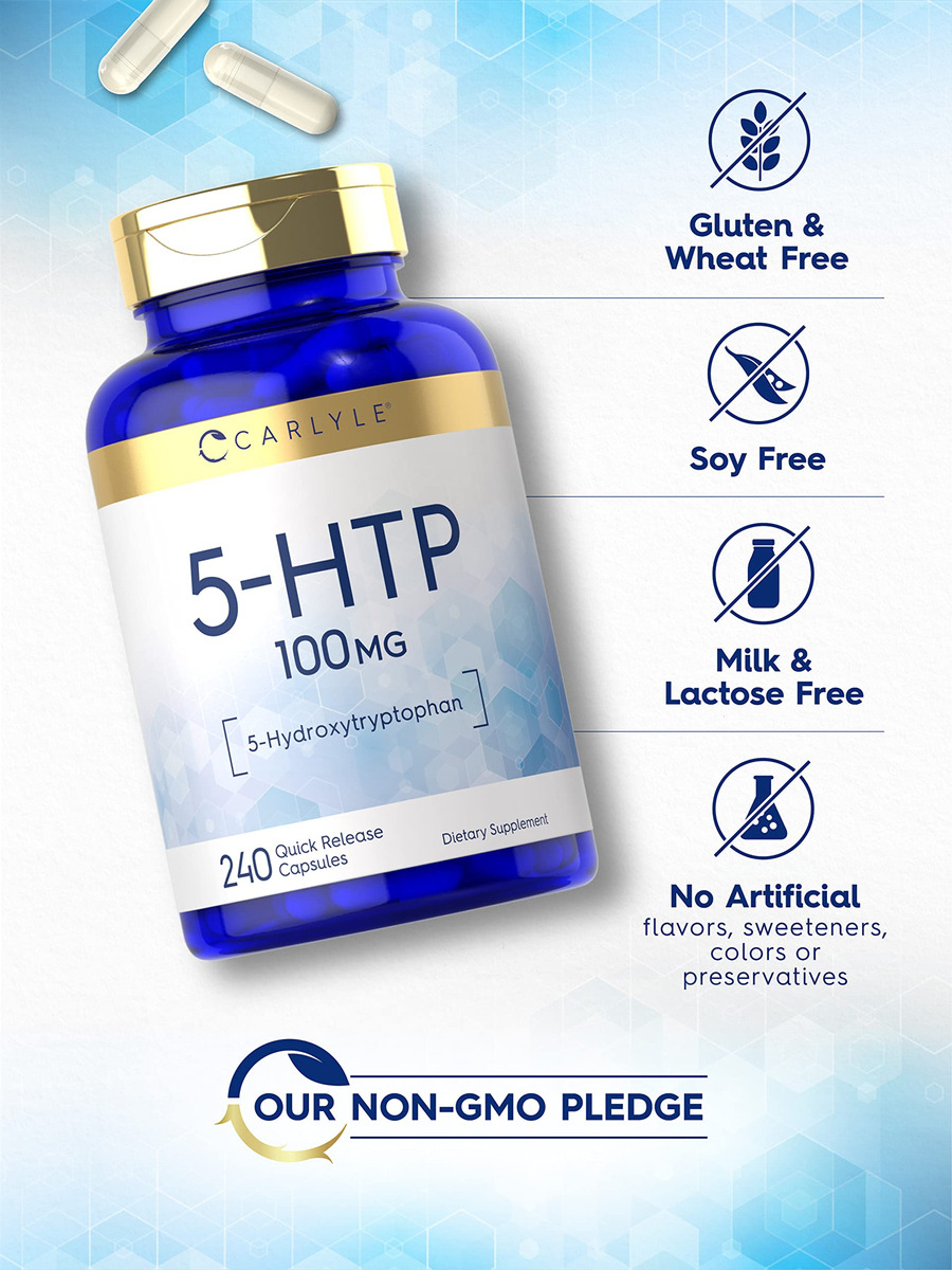 Salud y Equipamiento Médico - Carlyle 5htp | 100mg | 240 Capsulas 3