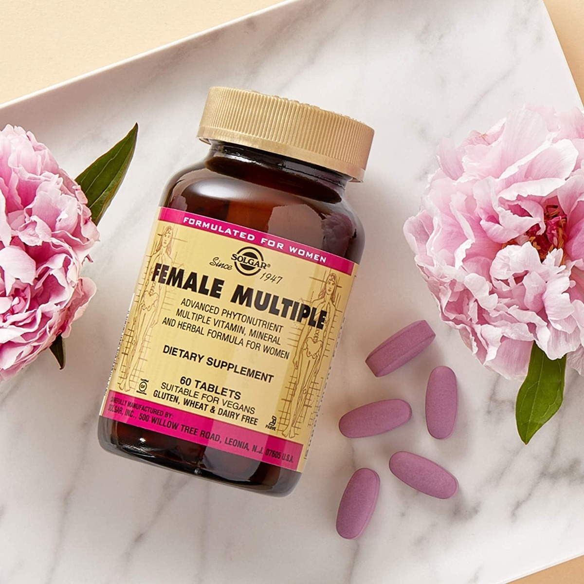 Salud y Equipamiento Médico - Multivitaminas Mujeres Solgar Female Multiple 120 Tab 4