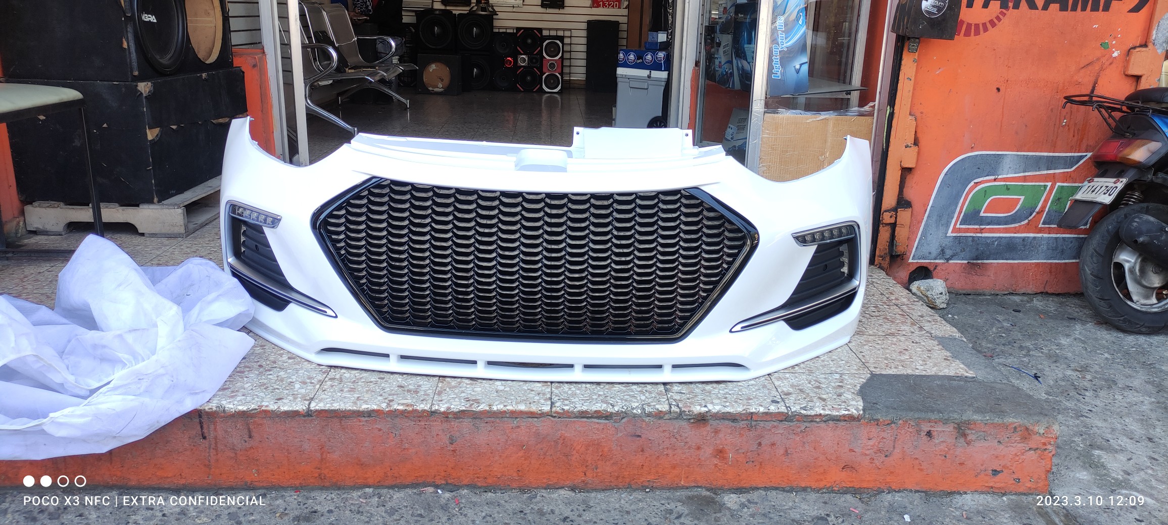 accesorios para vehiculos - Bomper para Hyundai Elantra año 2012 al 2017 1