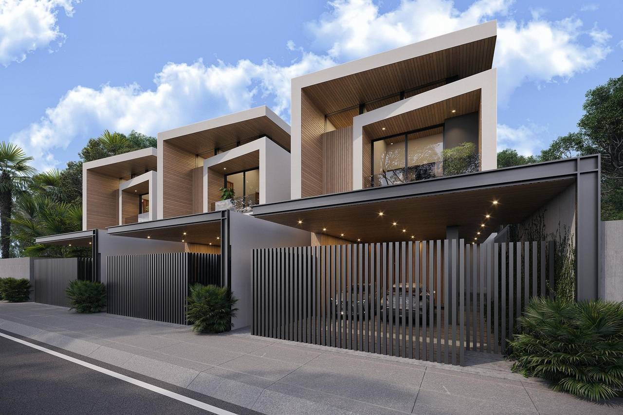 casas - Tres casas Bella Vista Proyecto exclusivo   7