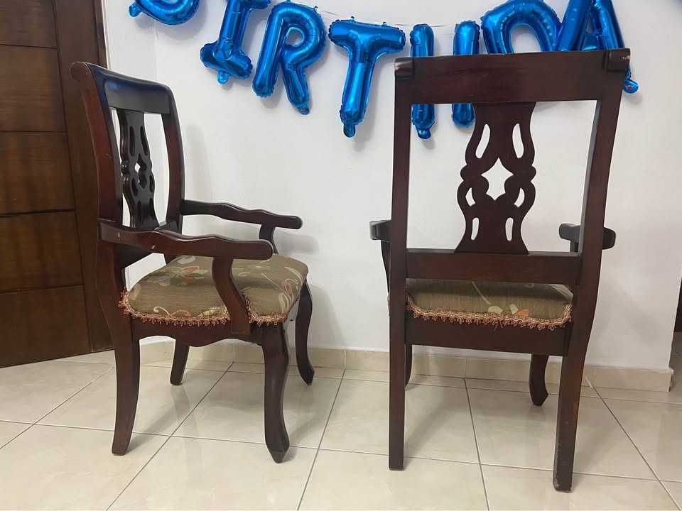 muebles y colchones - Sillas o butacas, forradas o acojinadas en tela  0