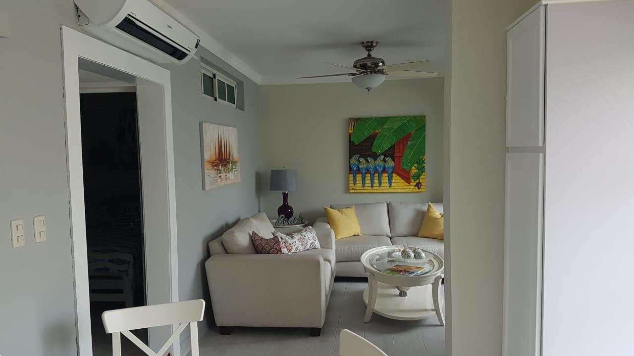 apartamentos - Alquilo apto amueblado en cap cana 7