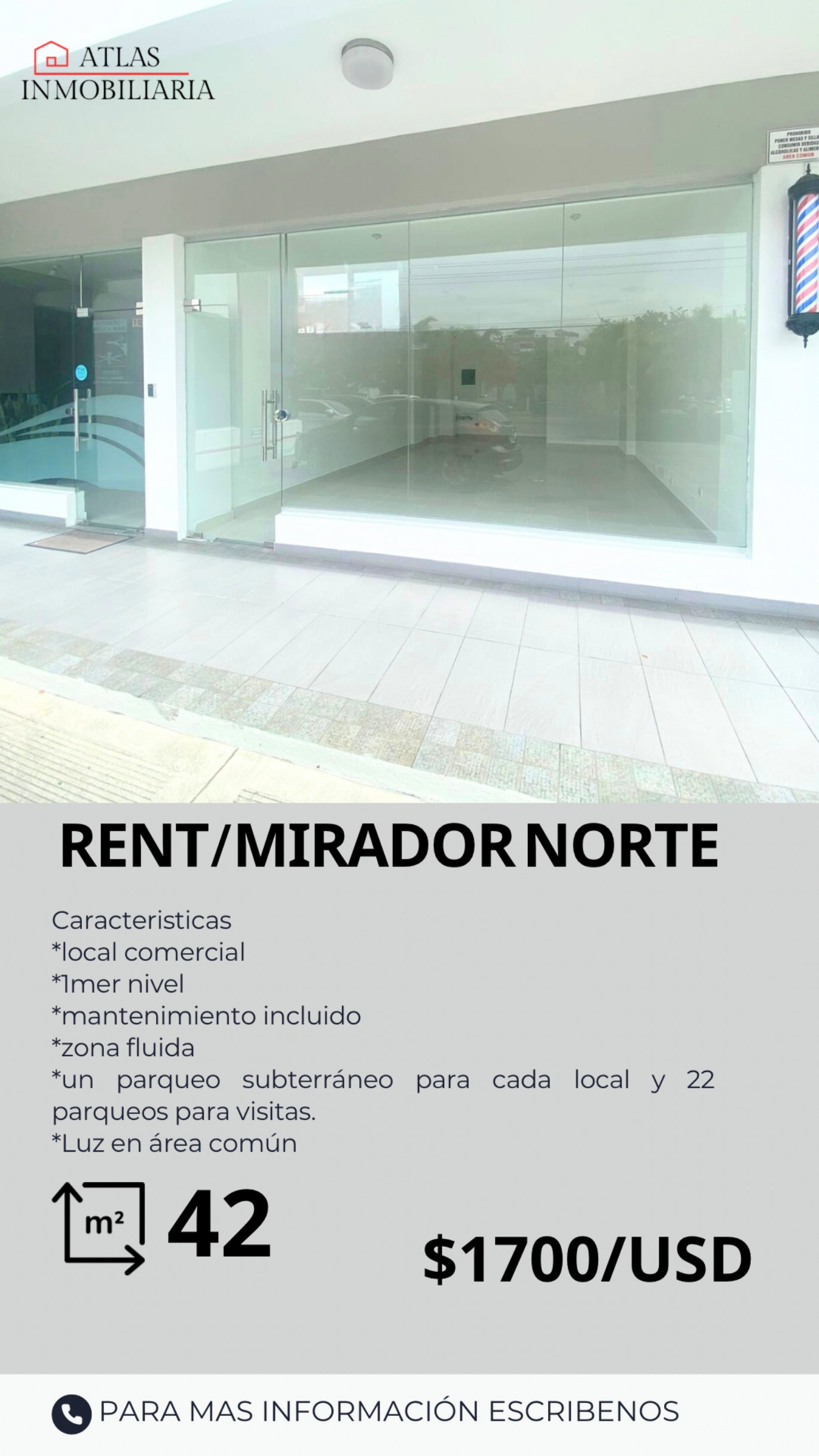 oficinas y locales comerciales - LOCAL COMERCIAL MIRADOR NORTE