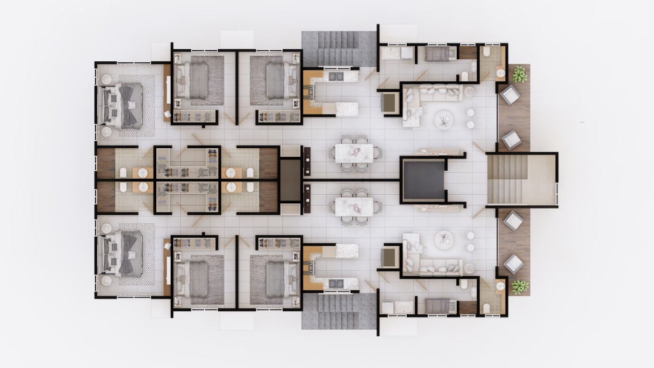 apartamentos - Proyecto en Santiago 1