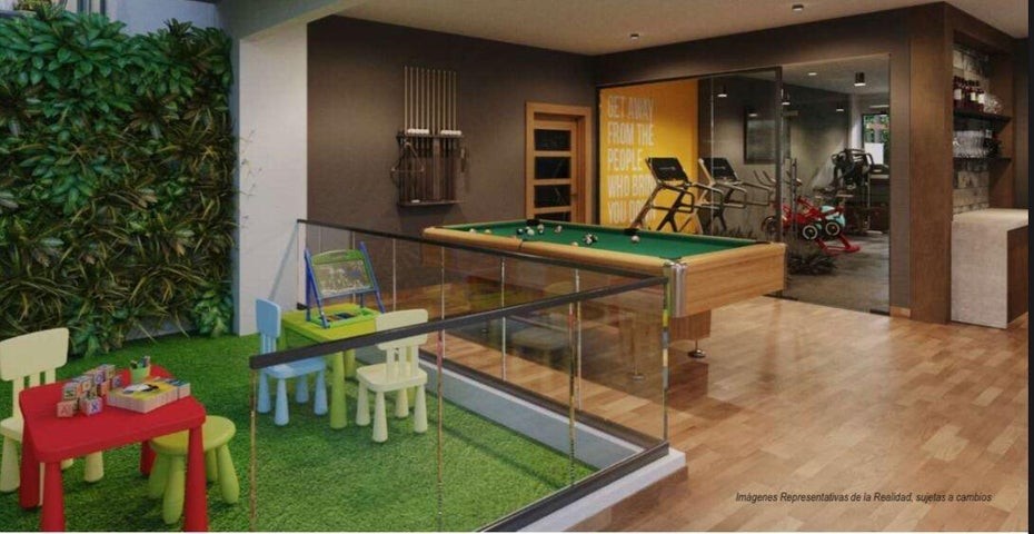 apartamentos - Apartamento en venta Evaristo Morales #24-361 Piso alto, 2 dormitorios, balcón. 1
