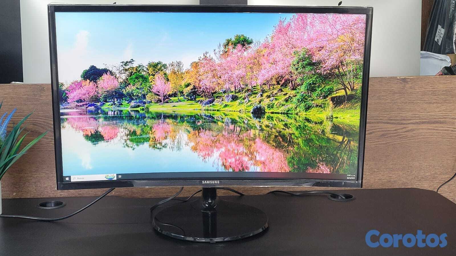 computadoras y laptops - Monitor Curvo Samsung 27 pulgadas Free Sync 1
