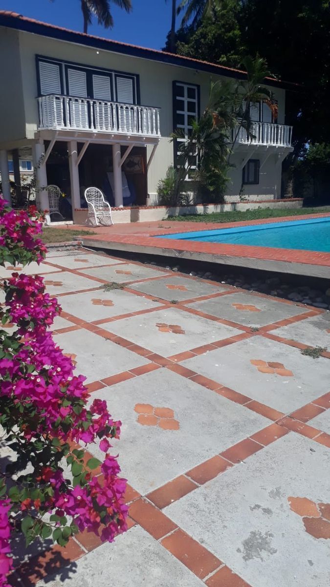 casas vacacionales y villas - Villa en playa Palmar de Ocoa con 4 habitaciones 1