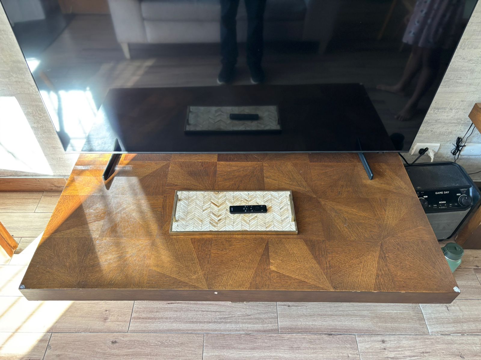 muebles y colchones - Mesa de Centro de Madera. Oportunidad 1