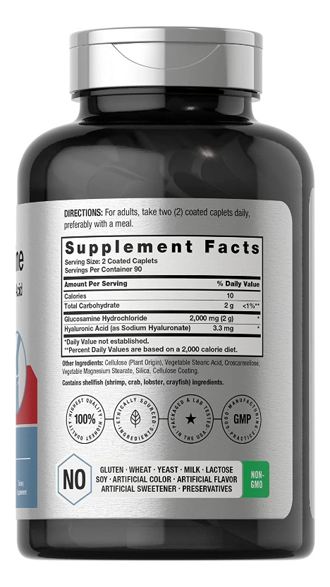 Salud y Equipamiento Médico - Glucosamina Hcl | 2000mg | 180u 1