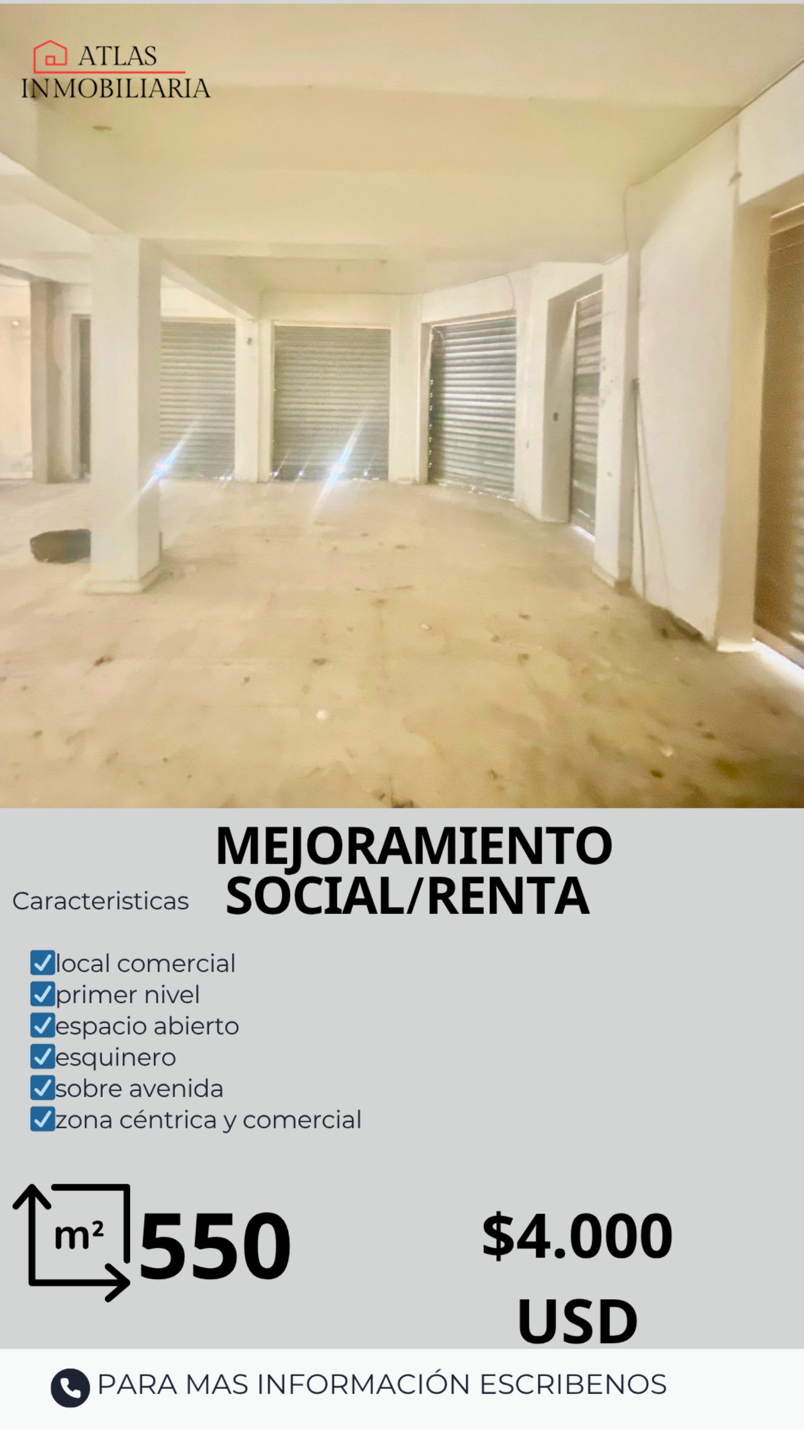 oficinas y locales comerciales - se alquila local  0