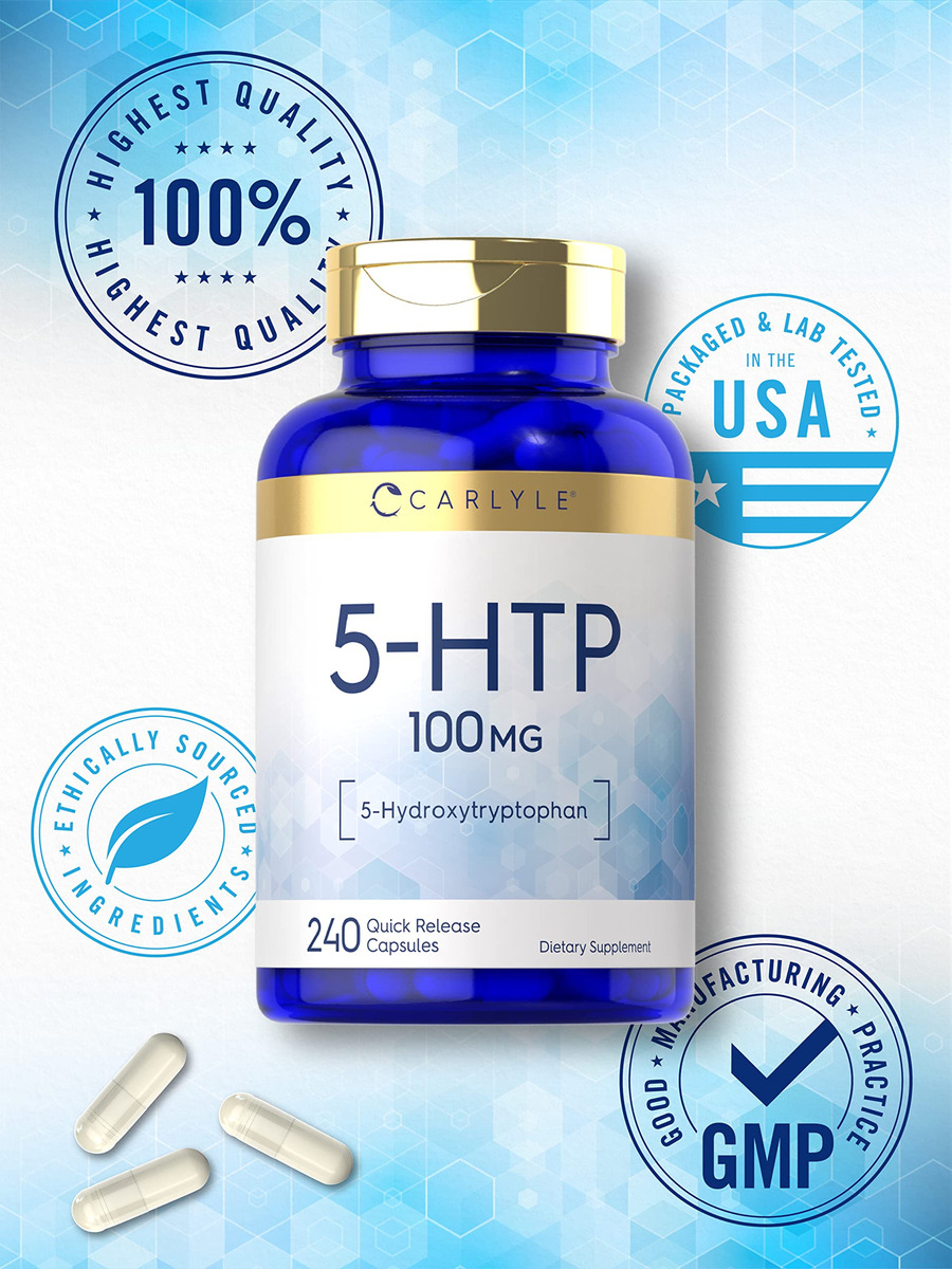 Salud y Equipamiento Médico - Carlyle 5htp | 100mg | 240 Capsulas 4