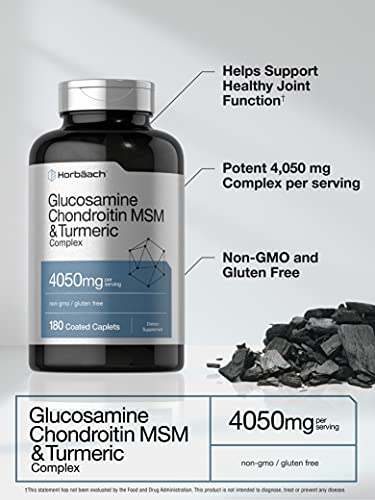 Salud y Equipamiento Médico - Glucosamina Condroitina 4050 Mg 180 Cap Horbaach 3