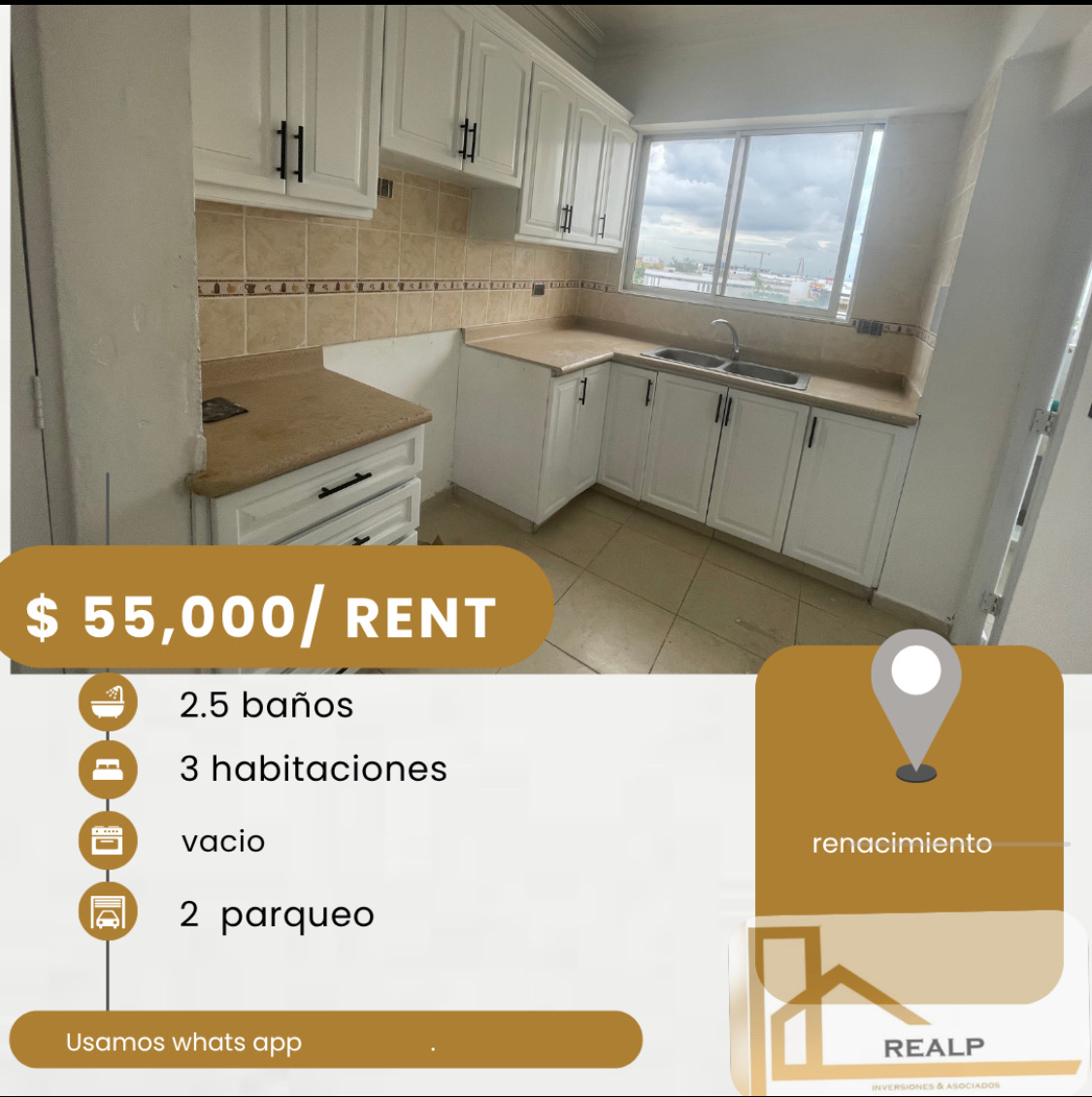 apartamentos - hermoso apartamento en el renacimiento  0