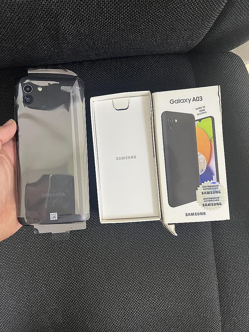 celulares y tabletas - Samsung Galaxy A03 32GB, NUEVO en caja abierta 5