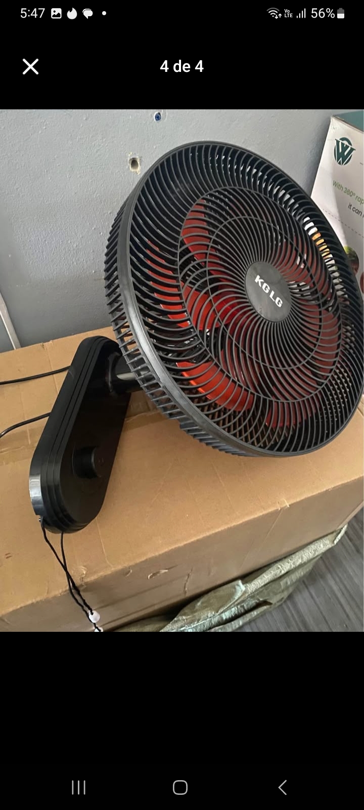 aires acondicionados y abanicos - Abanicos de Pared 18" 1