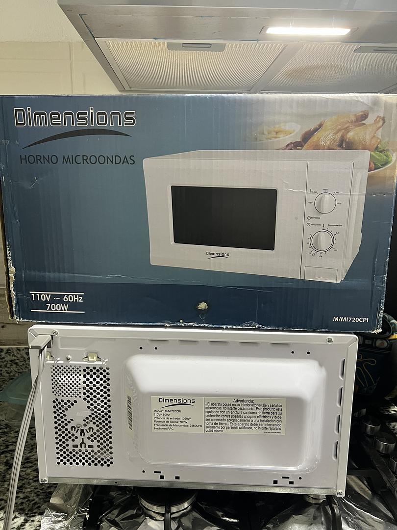 electrodomesticos - HORNO MICROONDAS DIMENSIONS 3