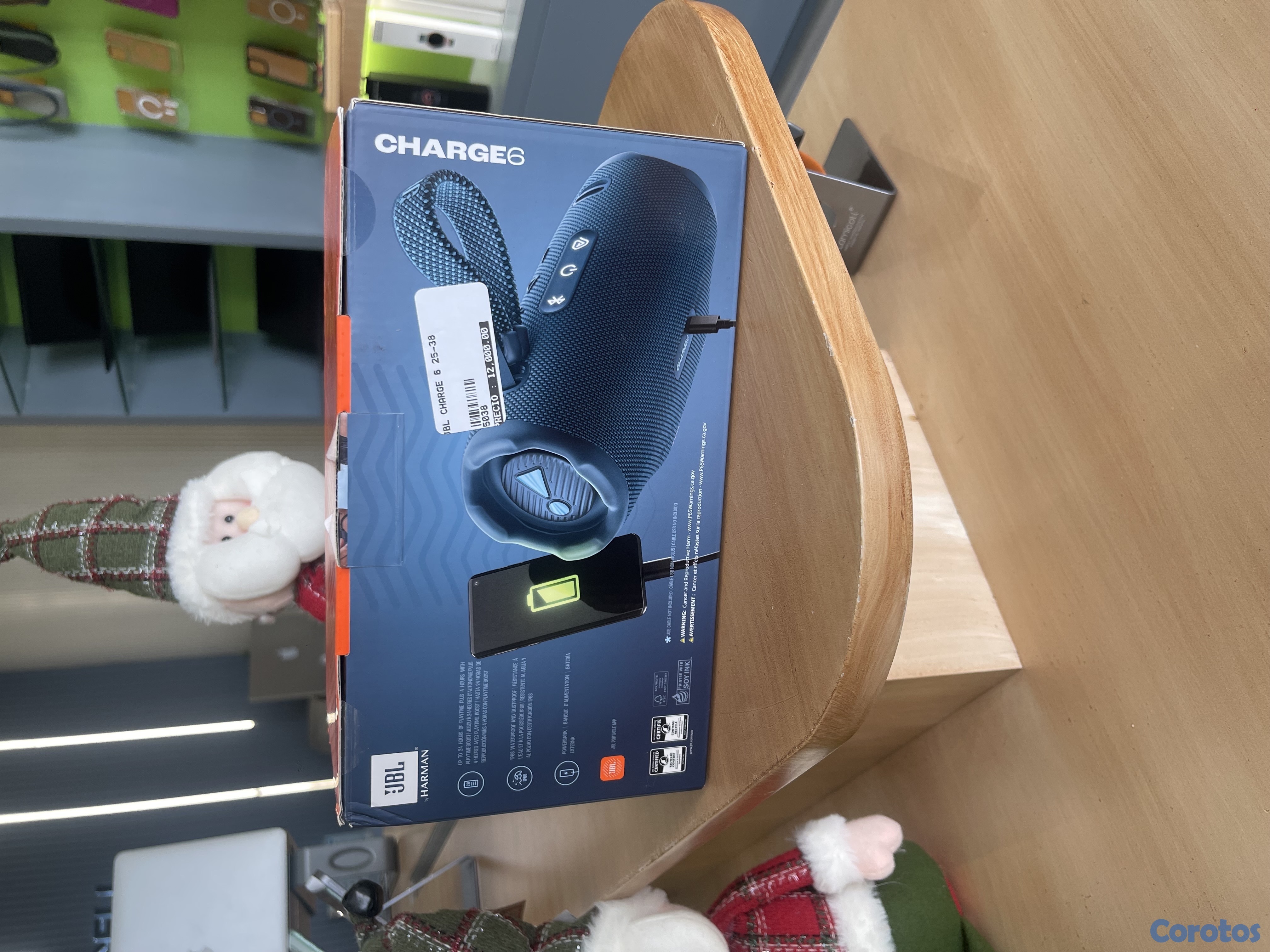 camaras y audio - Bocina JBL CHARGE 6 2