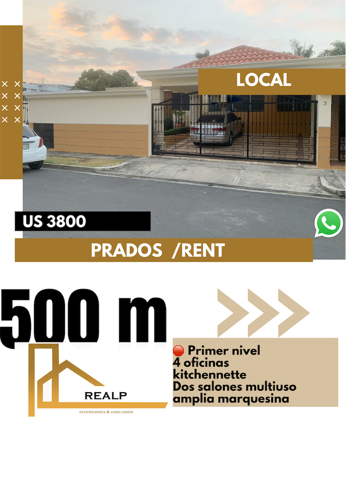 oficinas y locales comerciales - Casa con fines comerciales los prados