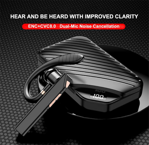 camaras y audio - Auricular Bluetooth con cancelación de ruido 1