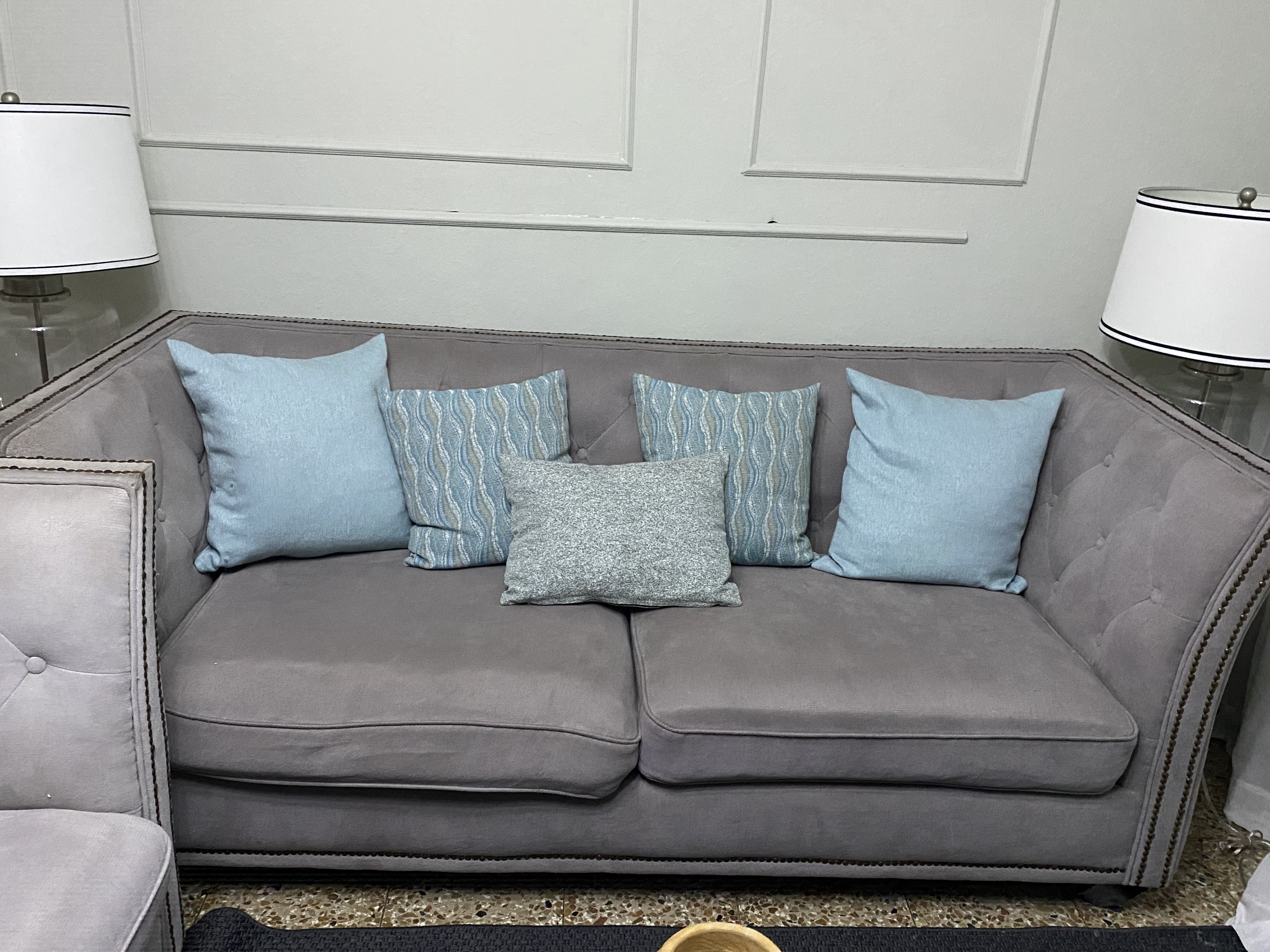 muebles y colchones - Vendo juego de mueble de 3  4