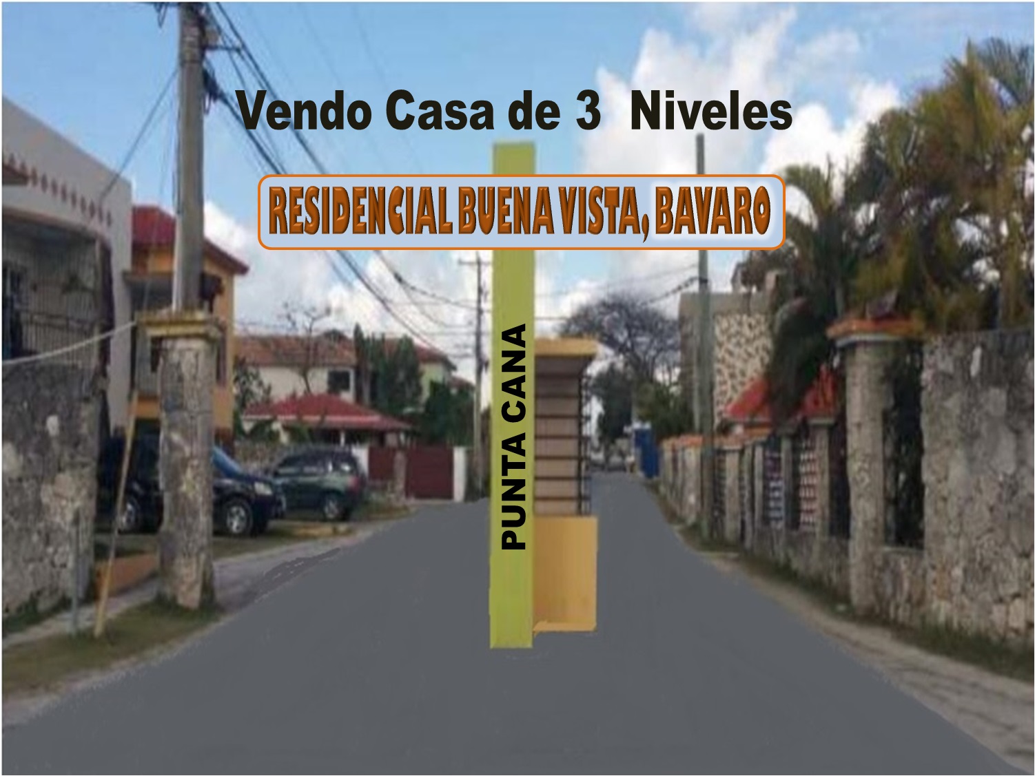casas vacacionales y villas - VILLA RES. BUENA VISTA, BAVARO, OPORTUNIDAD 1