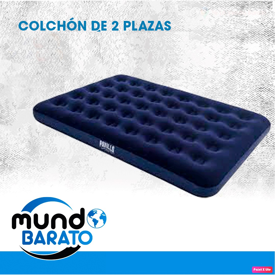 muebles y colchones - COLCHON INFLABLE INTEX 2 PLAZAS 60"