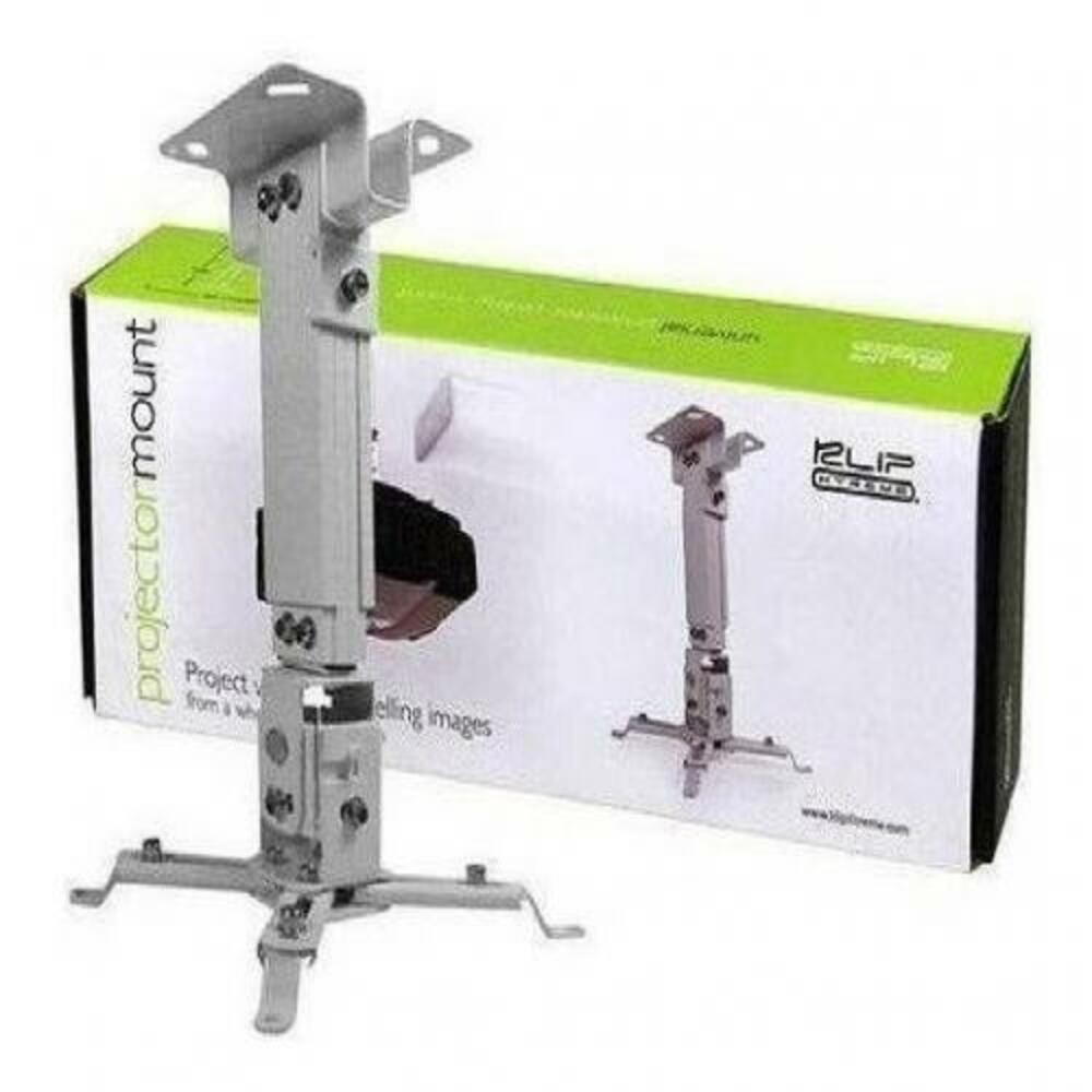 accesorios para electronica - SOPORTE PARA PROYECTOR KLIPX BLANCA DE TECHO DESDE 280MM HASTA 350MM DIAGONAL 0