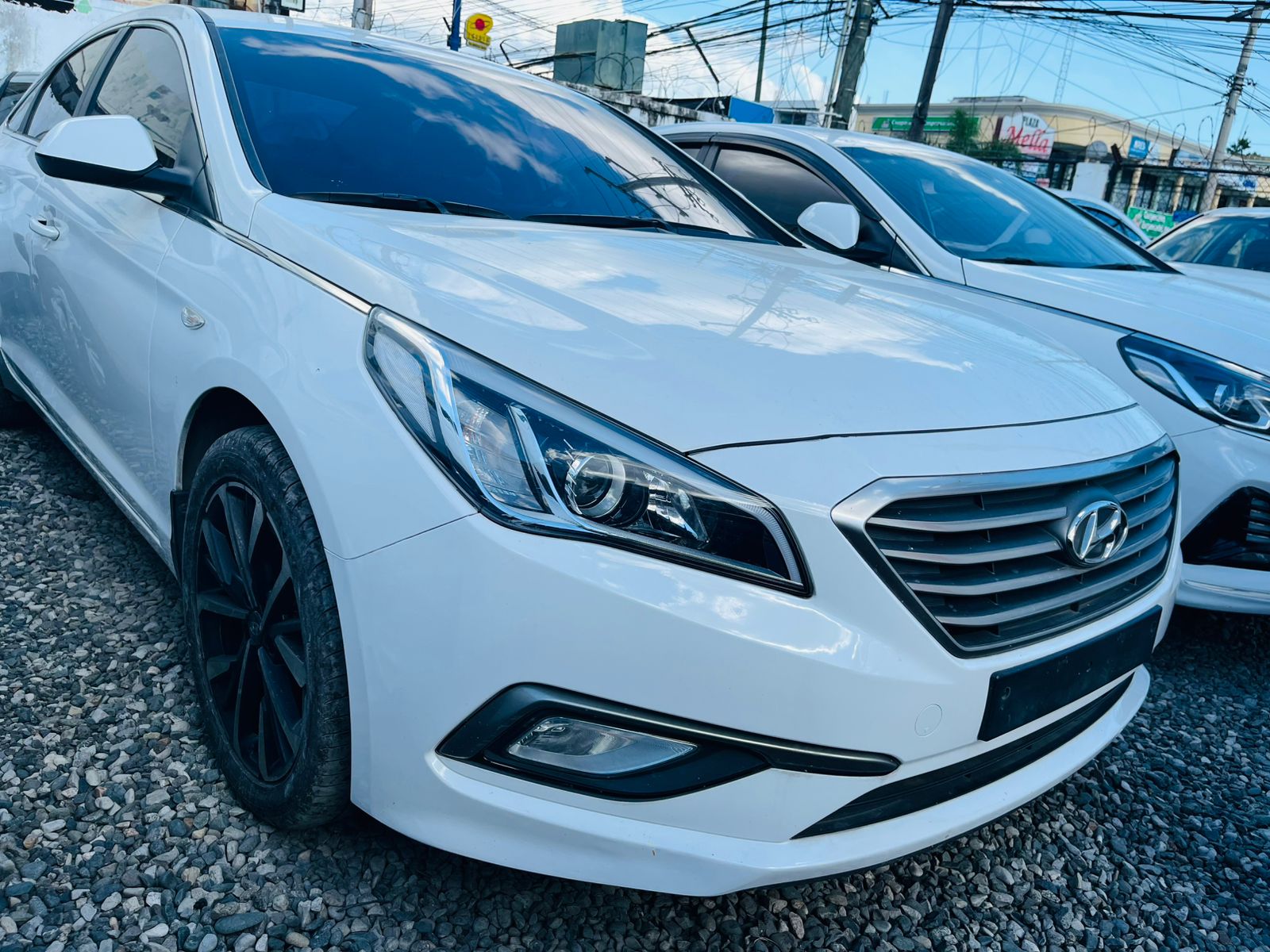 carros - HYUNDAI SONATA 2018 BLANCO DESDE: RD$670,000,00