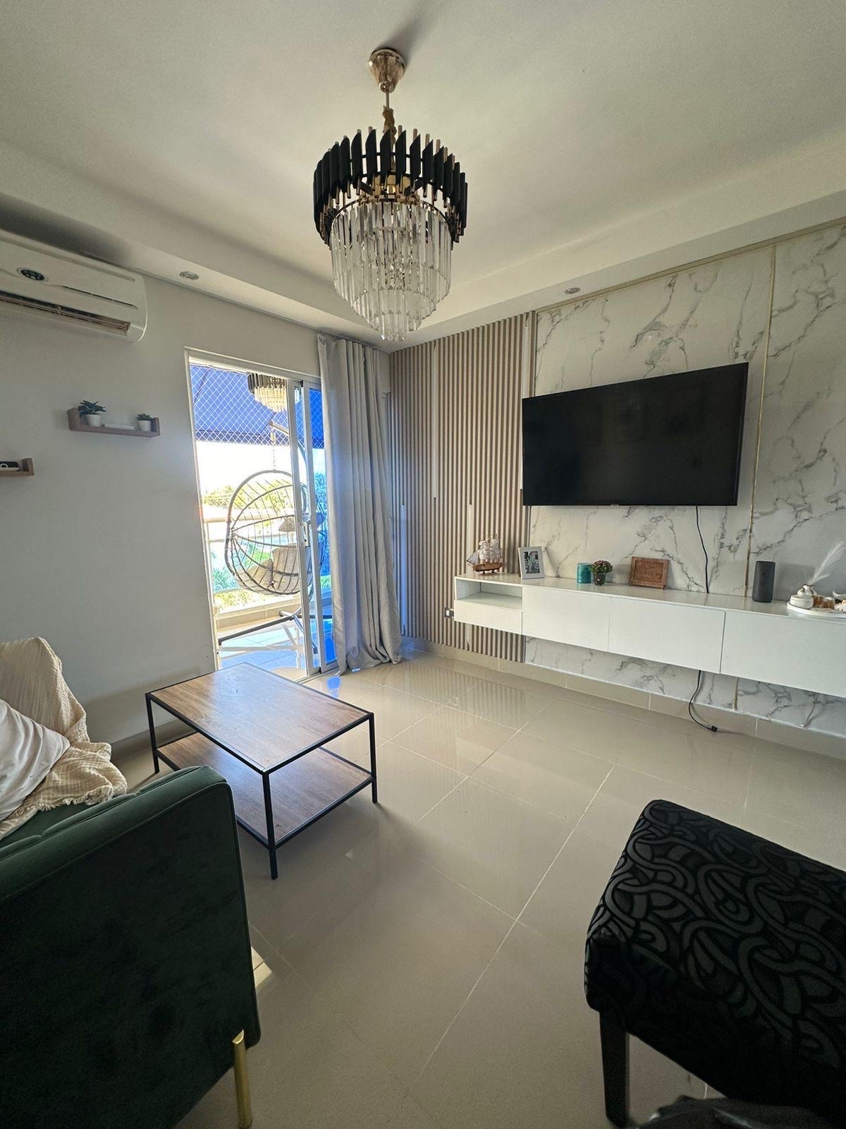 apartamentos - Venta de Apartamento 4ta con terraza privada en la autopista de san Isidro  9