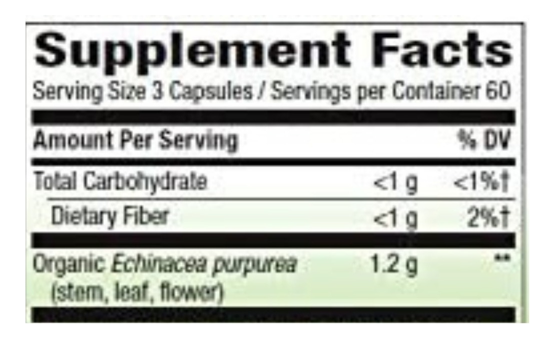 Salud y Equipamiento Médico - Equinacea 400 Mg Nature S Way 1