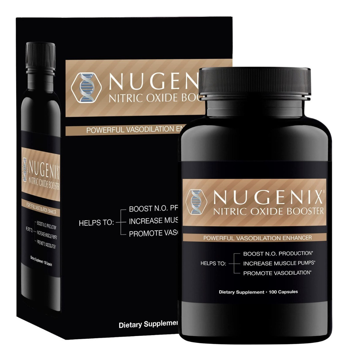 Salud y Equipamiento Médico - Óxido Nítrico 100 capsulas Nugenix 0