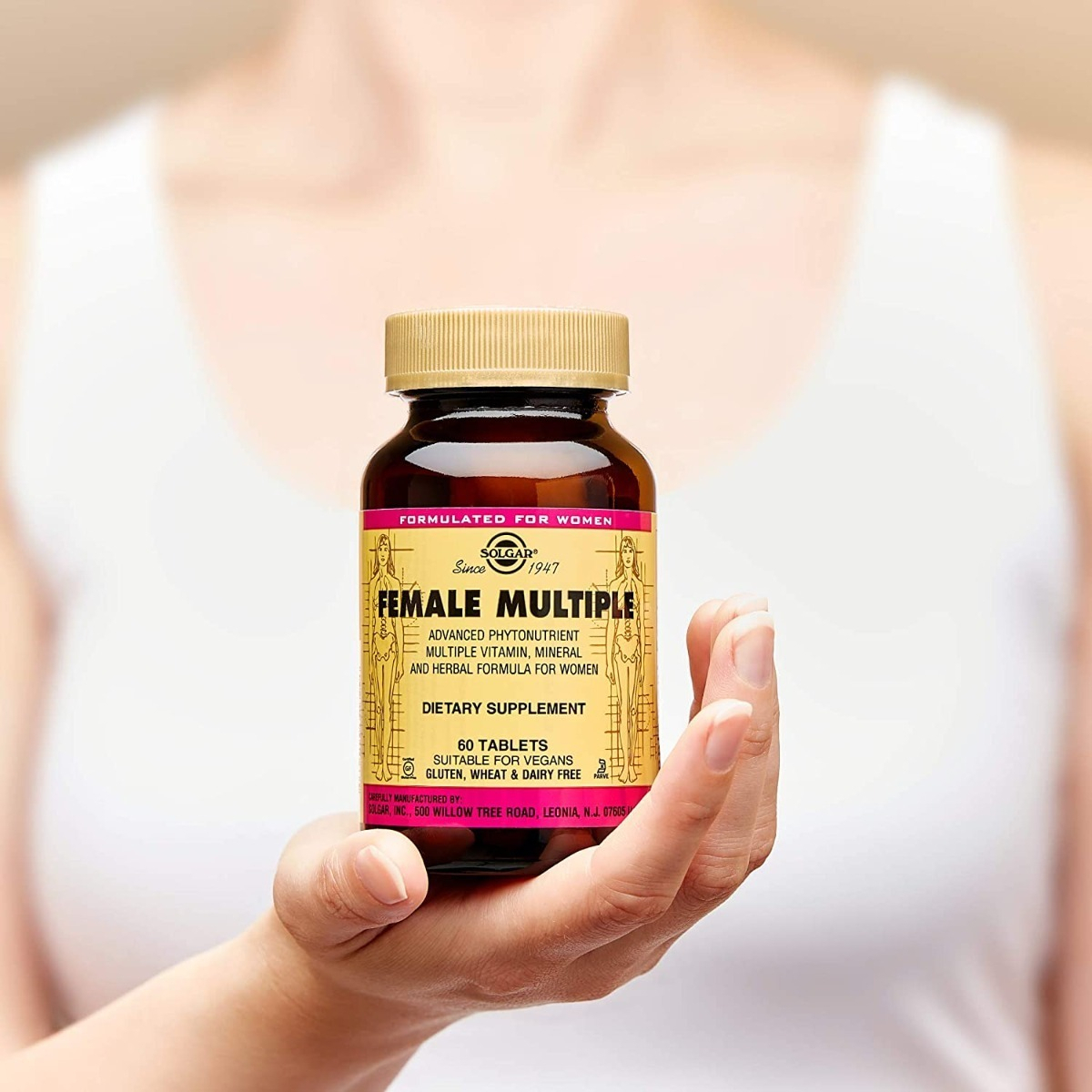Salud y Equipamiento Médico - Multivitaminas Mujeres Solgar Female Multiple 120 Tab 6