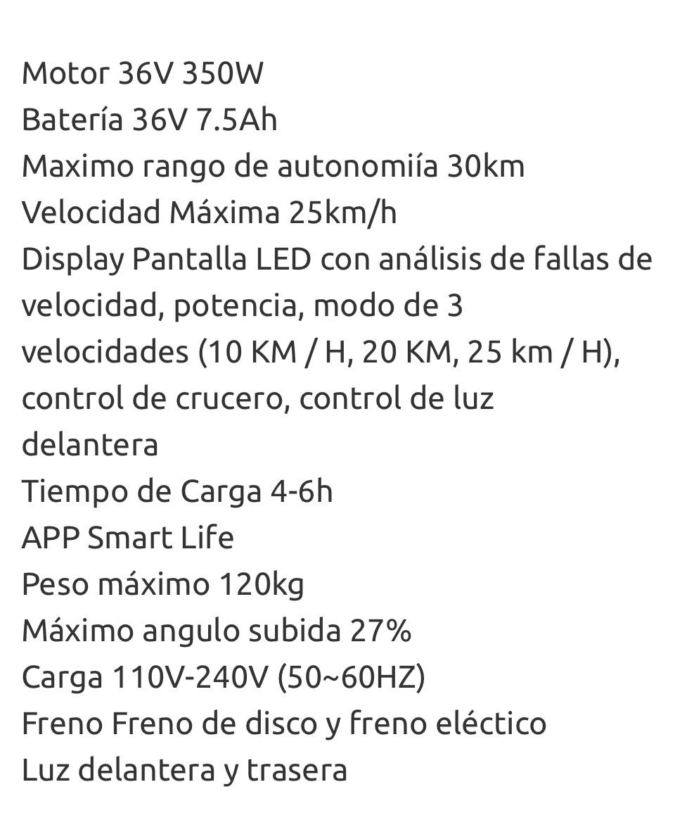 bicicletas y accesorios - Scooter (Patineta Eléctrica) 3
