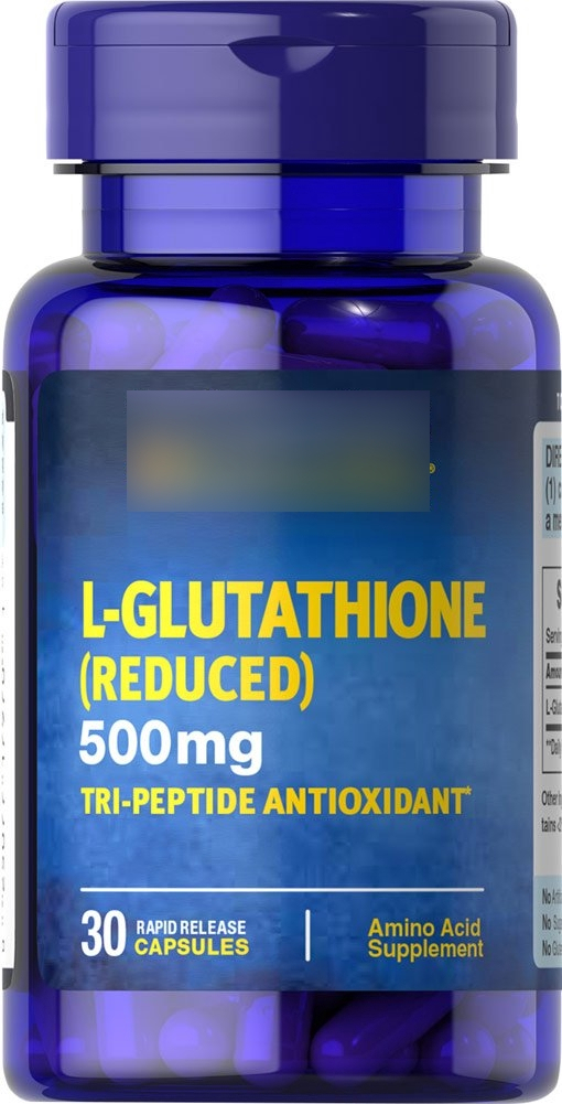 Salud y Equipamiento Médico - L-glutation 500 Mg-30 Cap Puritan's Pride 0