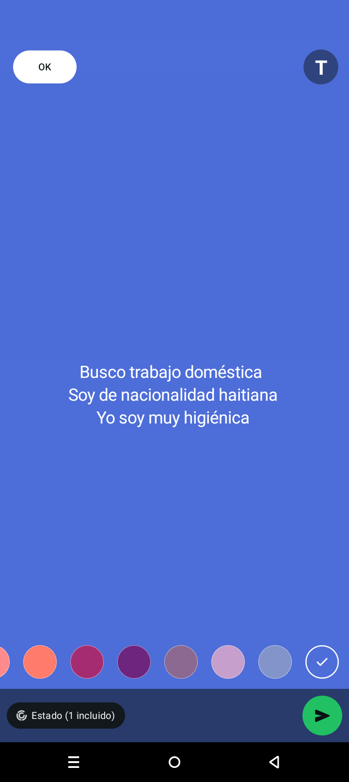 candidatos - Busco trabajo doméstica soy nacionalidad haitiana  0