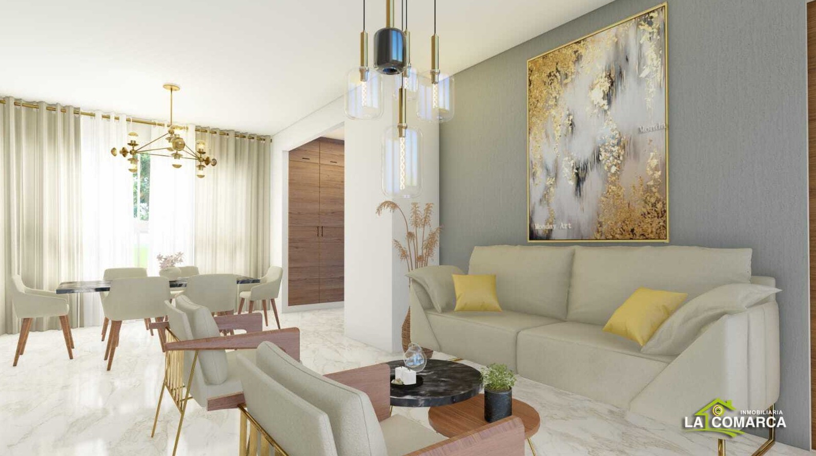 apartamentos - Apartamento en Venta en Santiago con Piscina 3