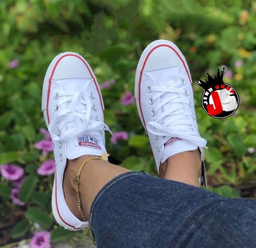 zapatos unisex - Teni Tenis Converse All Star Originales Chuck Taylor Blanco Original Bajito Low 0