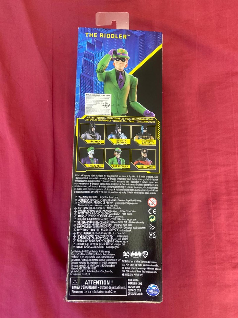 juguetes - THE RIDDLER ACTION FIGURE ! 100% ORIGINAL ! NUEVO ! 2
