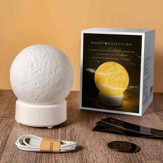 accesorios - Lámpara de luna Proyector de cielo estrellado de fantasía dibujos noche colorida 3