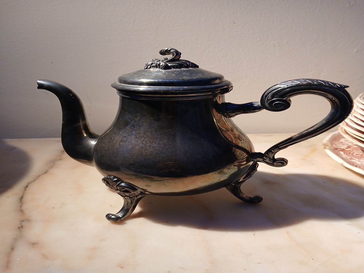 arte y antigüedades - Cafetera Plata Christofle 3