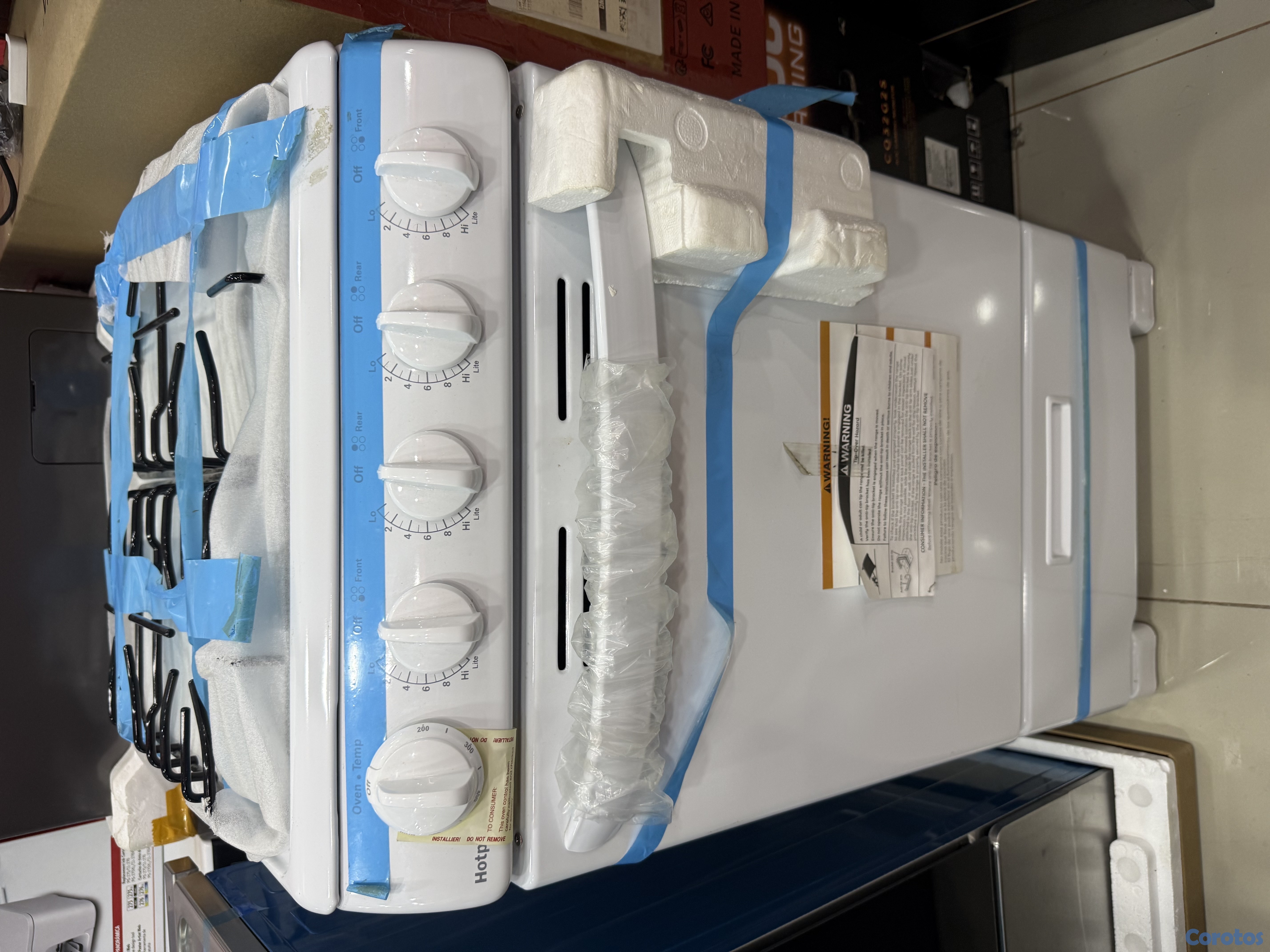 cocina - Estufa Hotpoint Blanca 1