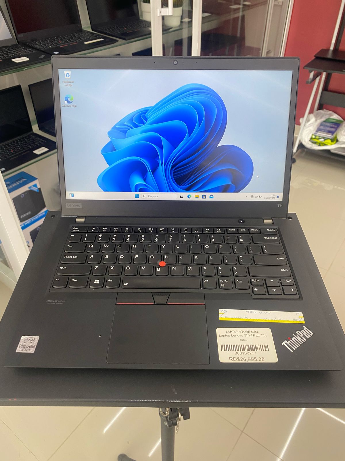 computadoras y laptops - Laptop Lenovo Thinkpad T14 15.6¨ i5 10ma Gen 16GB 