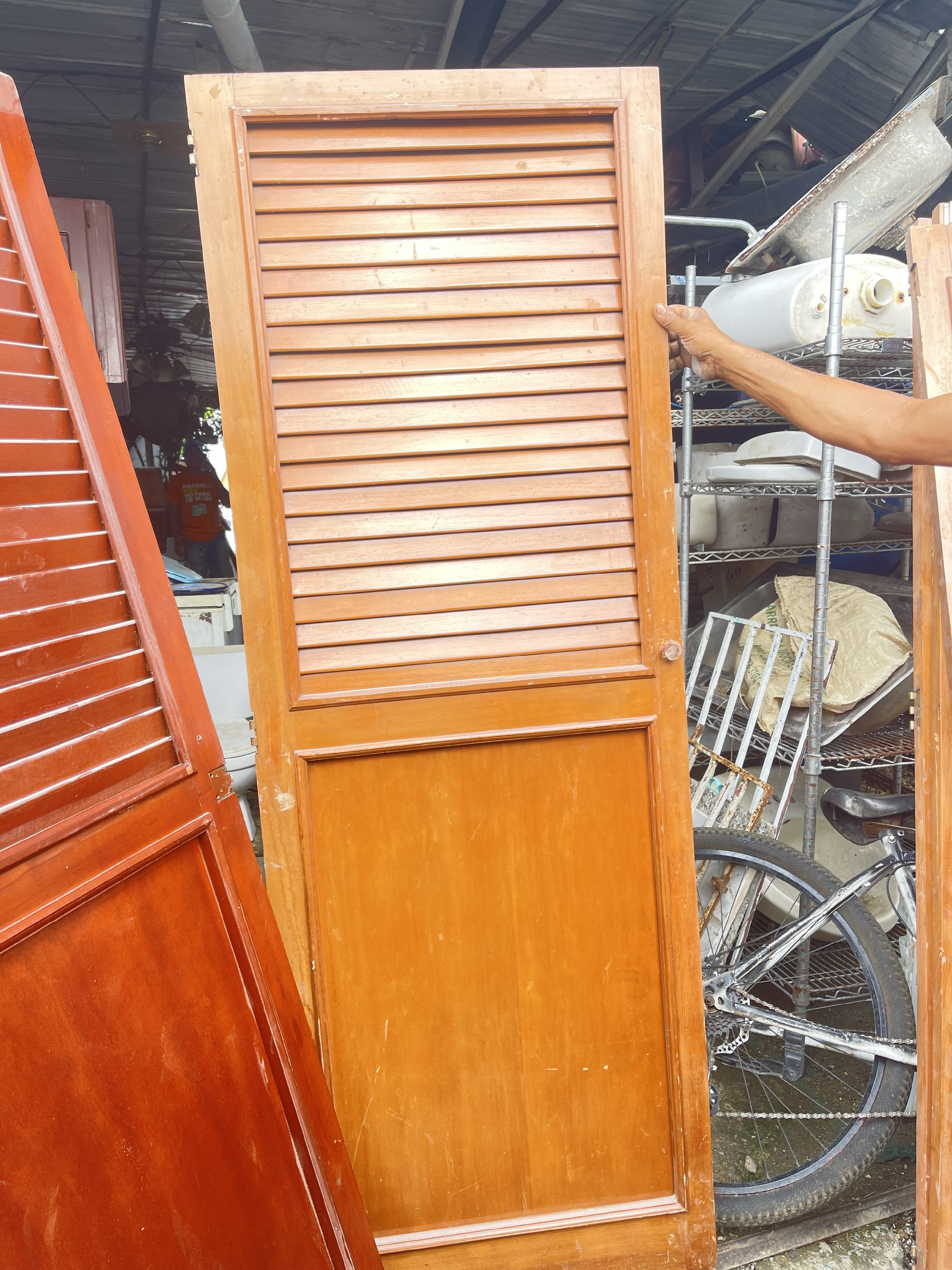 decoración y accesorios - Puertas de Clóset caoba  1