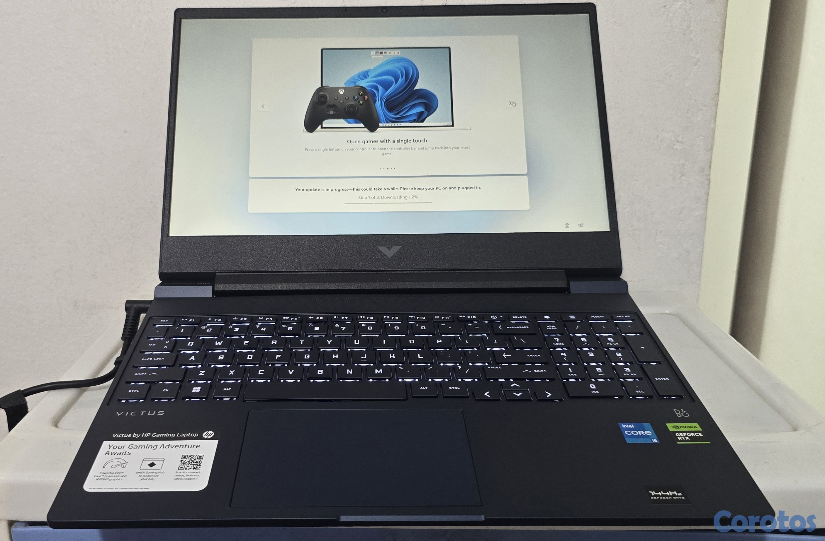 computadoras y laptops - hp Slim Victus Gamer Core i5 12th Gen Ram 16gb Disco 512gb SSD Nvidea Rtx 3050  1