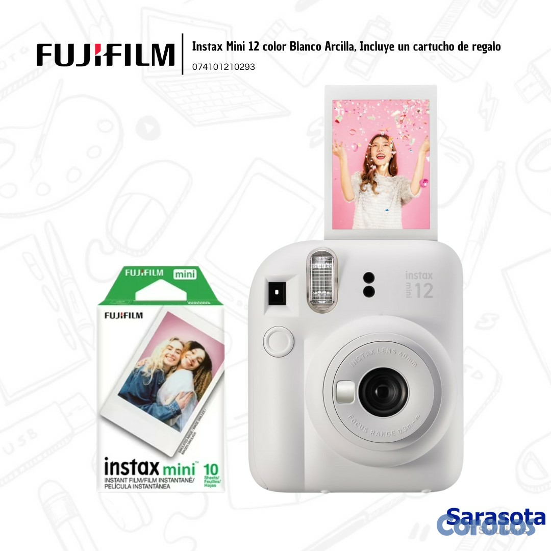 camaras y audio - Fujifilm Instax mini + Cartucho de regalo 2