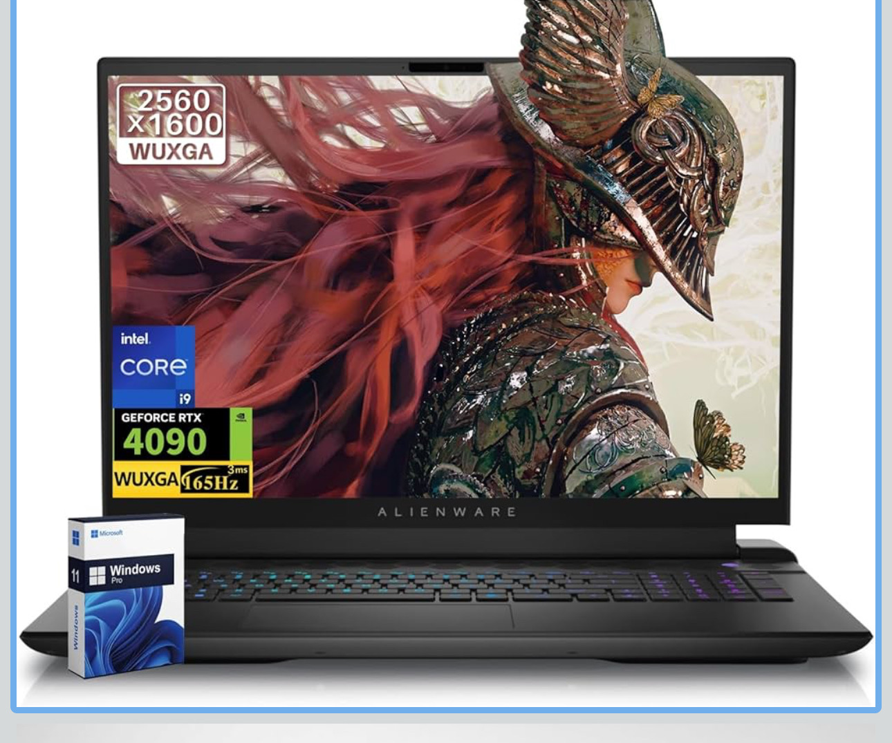 celulares y tabletas - ALIENWARE M18 R2 i9 RTX4090 8TB 64GB DE RAM Nueva Sellada 