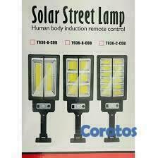 herramientas, jardines y exterior - LAMPARAS SOLARES CON SENSOR DE MOVIMIENTO  1