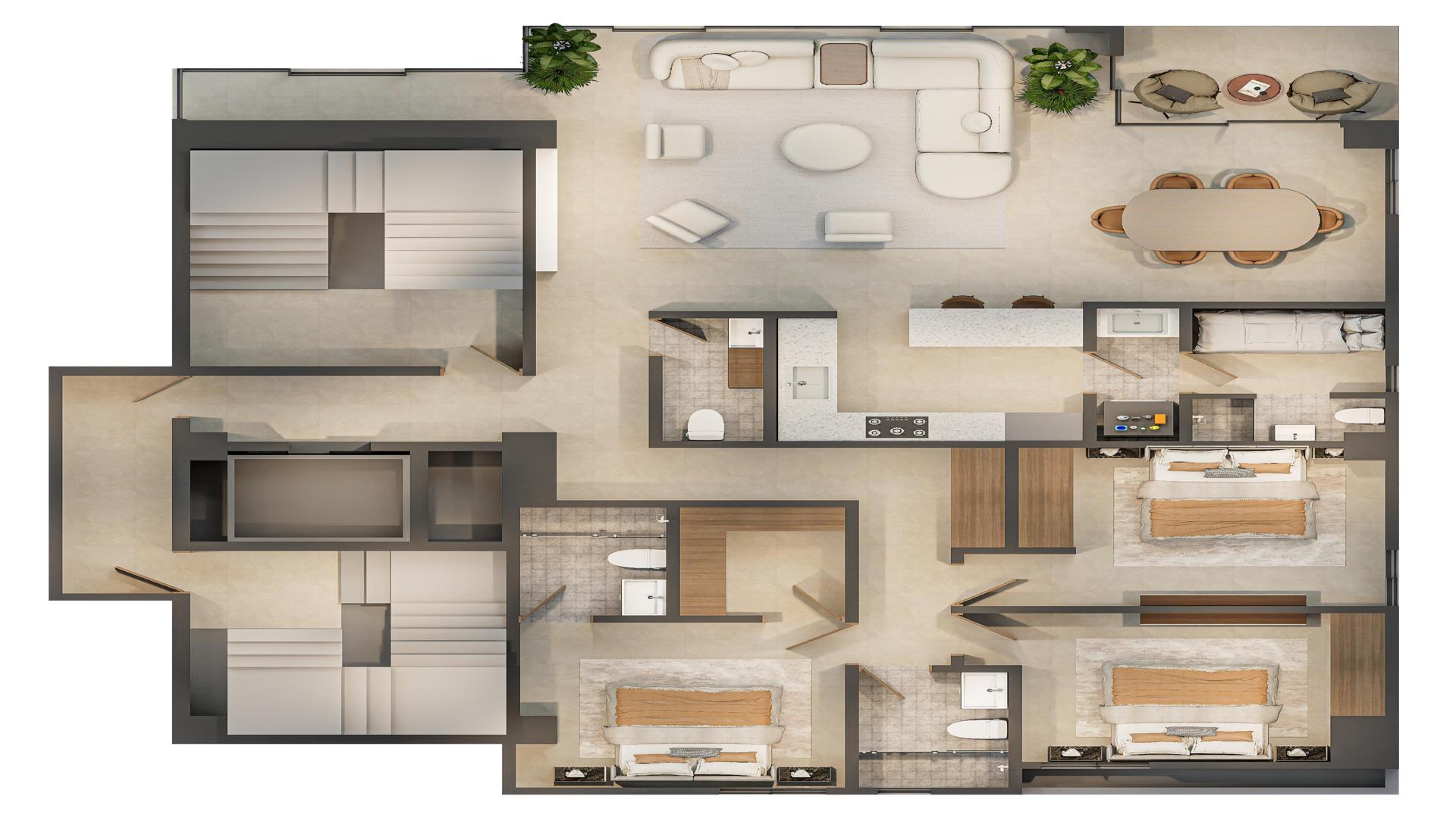 apartamentos - Apartamentos Solengo - Urb. Thomen, Santiago 7